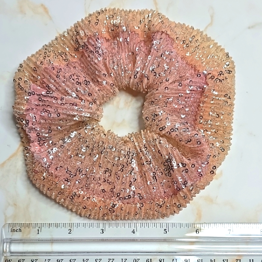 Forever 21 Extra Large sequined scrunchie